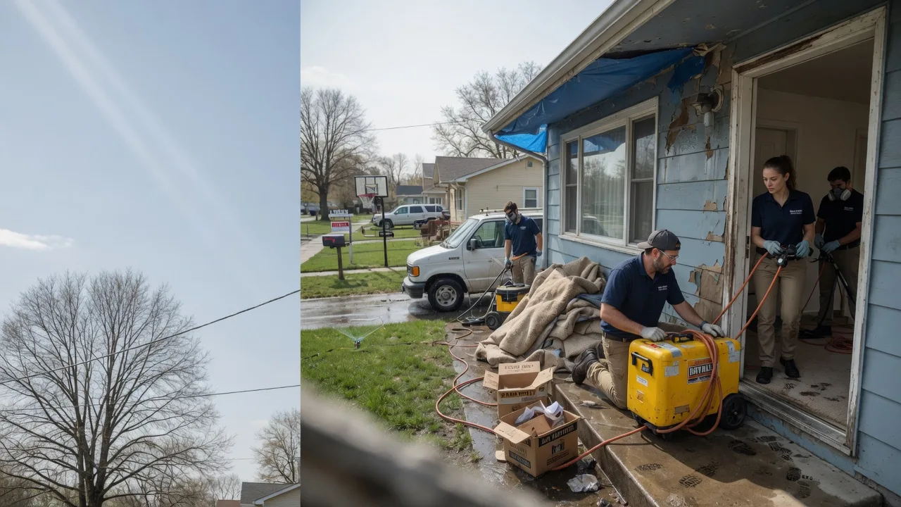 Basement Flood Cleanup in Edwards, MO near me